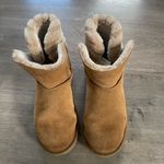 UGG  Adria Chestnut Sheepskin Suede Boots Photo 1
