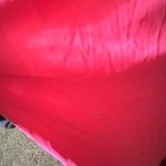 Vintage Neon Pink Nylon Robe Housecoat sz M Floral Embroidery Long MCM grandma Size M Photo 4