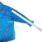 ZARA Blue Nautical Rope Oversized Button Down Collared Blouse Size Medium Photo 8