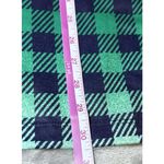 LuLaRoe  Top Womens Size Medium Blue Green Plaid‎ Cap Sleeve Simply Comfortable Photo 9