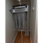 Revolve N12H Lilian Knit Asymmetric Sweater Gray Ribbed size XS Photo 6