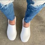 White Slip On Sneaker With Memory Foam Insert Size 10 Photo 1