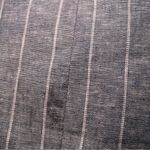 DKNY Women's 12 Blue Pinstripe Blazer Linen Nautical Summer Office Career Resort Photo 8