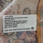 Knox Rose Boho  Peach Paisley Kimono Photo 6