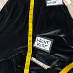 PINK Victoria's Secret Black Velvet Rhinestone Logo Wide Leg Lounge Pants XS NWT Size undefined Photo 7