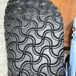 Birkenstock Rare Papillio Blue Denim Animal Print Closed Toe Clogs Womens Size 7 Photo 11