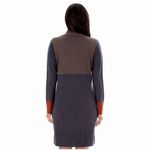 Apt. 9  Color Block Cowl Neck Sweater Dress Medium Photo 2