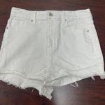 Kendall + Kylie  The Drifter High Rise White Shorts Size 5/27 Photo 0