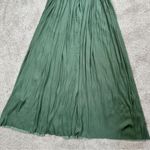 Reiss Women’s Luella Pleated Midi Dress Sleeveless Cutout Back in Green Size 10 Photo 9