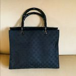 Gucci Authentic BAMBOO canvas tote bag ๐น๐น๐น Photo 2