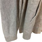 Candy & caviar gray long sleeve hooded kangaroo pouch sweater large wool blend Gray Photo 3