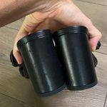 Unisa NWOT  Black Two Strap Block Heels 7 Photo 3