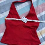 Free People NWT, Red Halter Top β Size XS Photo 3