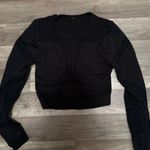 Fabletics  Black Long Sleeve Top Photo 0