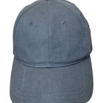 Athleta  Hat Cap Strap Back Aqua Blue Athletic Linen Womens OSFM Gym Yoga Photo 0