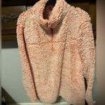 Zenana Outfitters  Pink Sherpa Half Zip Photo 0