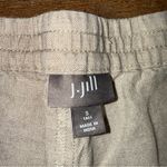 J. Jill Women’s 100% Linen Wide Leg Pants with Pockets in Cream Photo 5