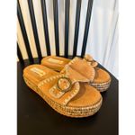 C&C California Barista platform stitched sandal size 6 Photo 3