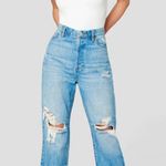 BLANK NYC  The Baxter Ribcage Straight Leg Jeans Womens Wide High Rise Dis 25 Photo 4