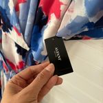 Alfani  Women's Petite Printed Wrap Dress Blue Soft Blooms Size 10P NWT Photo 12