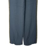 SemSem Black Dress Pants with Gold Beaded Side Seam Detail Size 2 Photo 6