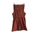 Pilcro and the Letterpress Anthropologie Pilcro terracotta button front denim mini dress US 0 Photo 1