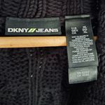 DKNY Jeans Black Cable Knit Cardigan Photo 2