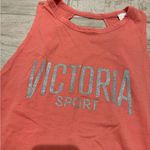 Victoria's Secret Coral Sparkly Victoria Secret Tank Photo 1