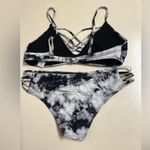 Hollister  Black and White Tie Dye Bikini Set - Size Small - EUC Photo 1