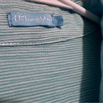 J. McLaughlin Blue white pinstripes  cotton button down shirt size small S : WO7: Photo 3