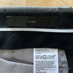 Banana Republic Ryan Mid-Rise Black Dot Gray Woven Career Dress Pant Trouser, 4 Photo 8