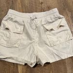 BP  Cotton Poplin Cargo Shorts in White Whisper Small Photo 2