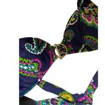 ABS Allen Schwartz Paisley Bikini Top NEW size 8 Photo 1