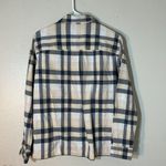 Carhartt Women's Rugged Flex Pink Cream Long Sleeve Button Front Shirt Size M Photo 2