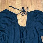 Raisin's Juniors' Solid Shoreline Cover-Up Romper Black Size Large NWT Photo 4