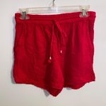 Anthropologie NWT x SaturdaySunday Marie Frayed Cover Up Drawstring Short XS Photo 0