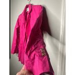 EUDON CHOI Collective Hot Pink Oversized Side Cutout Ring Blazer Coat Size 0 Photo 4