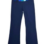 Lululemon Groove Pants in Navy Blue Size 4 With Colorblock Waistband Photo 2