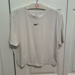 Nike Sportswear Essential Slim Crop Womens Tee in White Photo 1