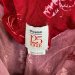 Splendid x 125 Vogue Red V-Neck Chemise Slip Dress Women Small NWT 90's Photo 5