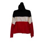 Pressbox Georgia Bulldawgs Dawgs Red White Black Stripe Pullover Cropped Hoodie 2X Photo 1