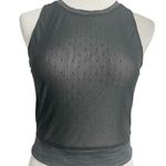 Zyia  Active Medium Sleeveless Top Tank Sheer Athletic Photo 0
