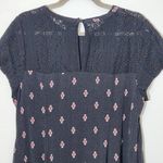 Torrid  Black and Gray Print Mini Dress Size 1X Photo 5