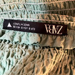 ZARA  Mint Green Ruffle Mini Dress Size Small Photo 2