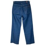 7 For All Mankind  Cropped Trouser Jeans Avant Rinse Size 26 Photo 6