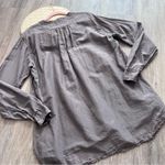 CP Shades  cotton silk tunic in a light‎ gray Photo 6