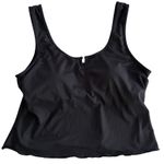 Carve Designs  Size L Tankini Top Black Photo 0