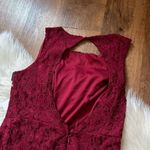 Lulus LULU’S Brilliant Babe Wine Red Lace Maxi Dress Photo 5
