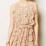Sachin + Babi Anthropologie Senna Dress Sz 8 Ruffled Lightweigt Floral By  Photo 0