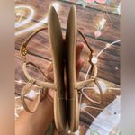 Tory Burch  Tan Sandals with Gold Medallion Photo 5